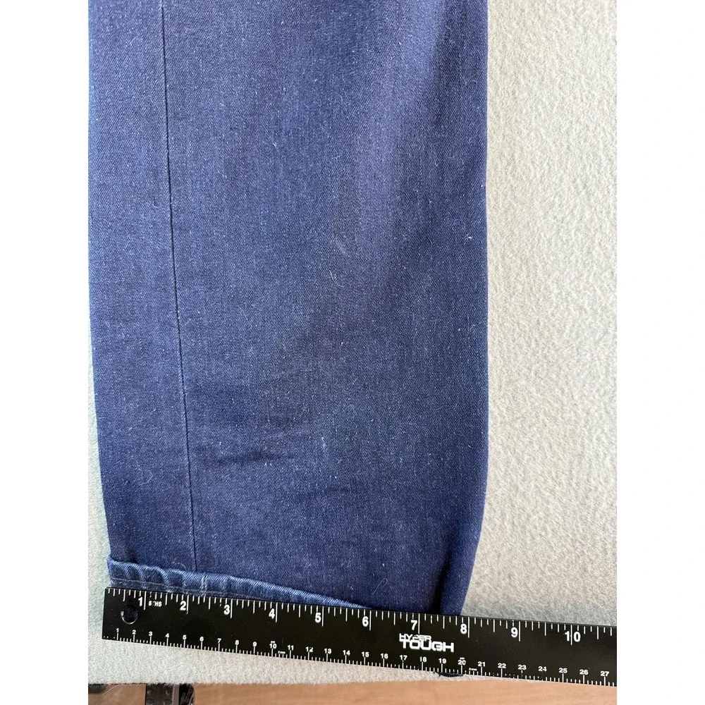 Gustin Jeans Mens 35x31 Dark Wash Blue California Straight Selvedge Denim USA